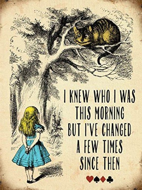 Alice in Wonderland Changes